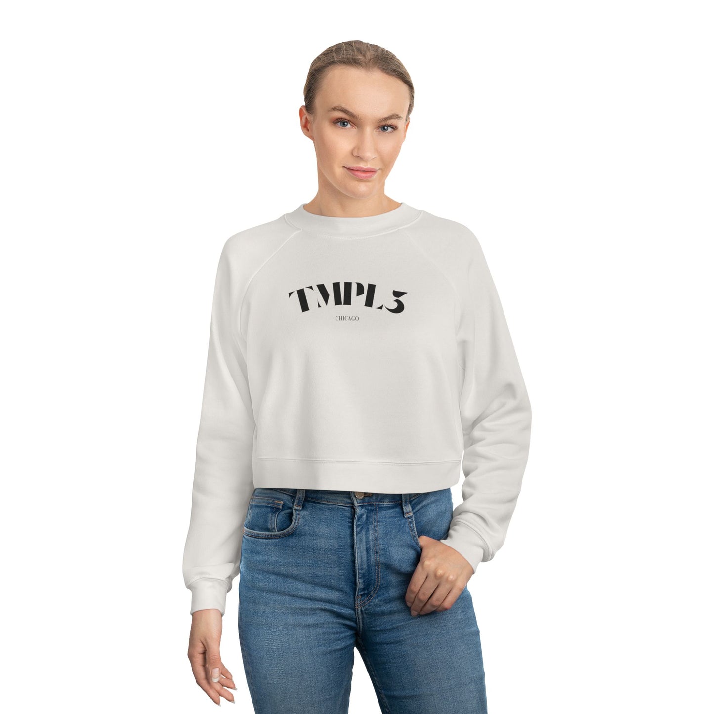 TMPL3 Cropped Fleece Pullover