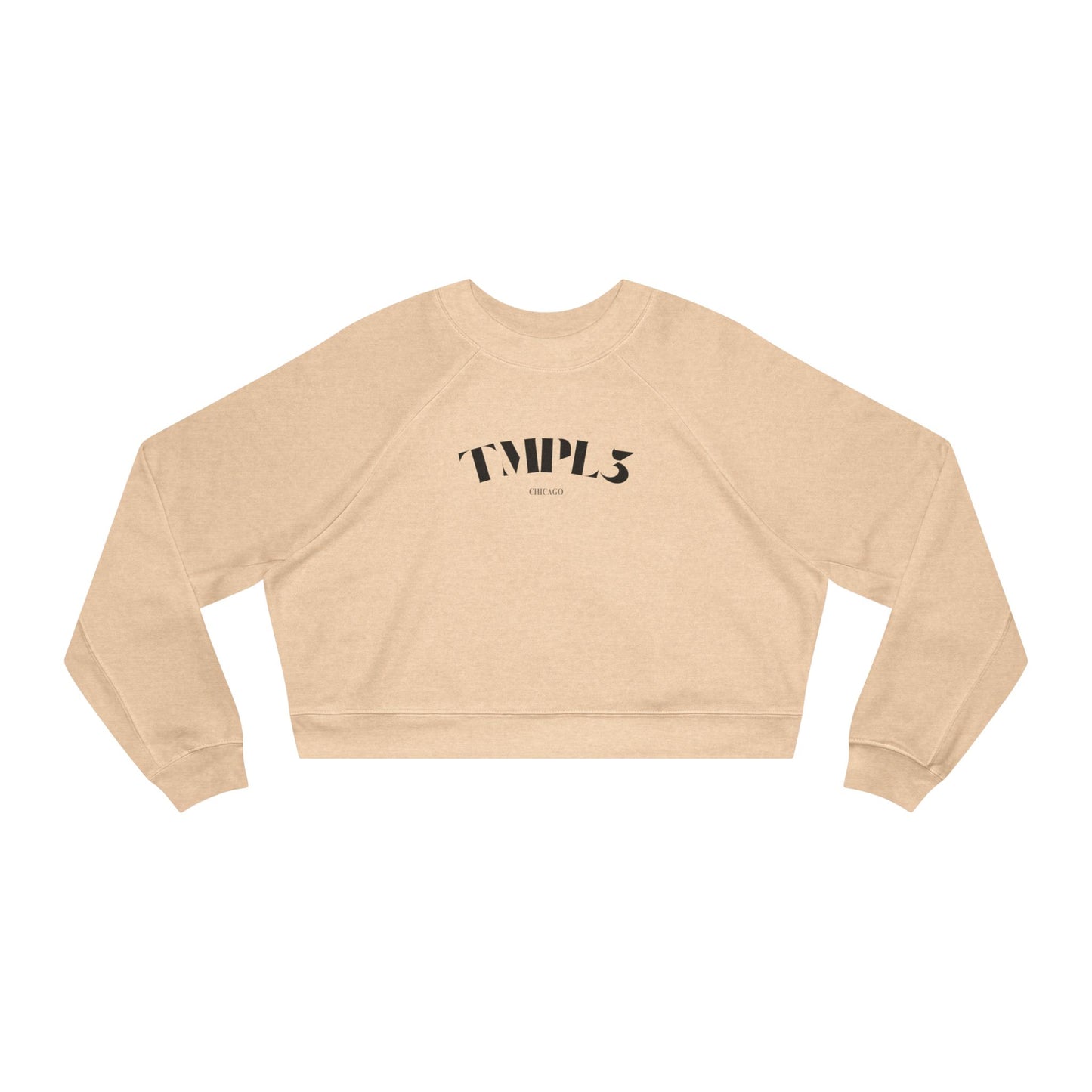 TMPL3 Cropped Fleece Pullover